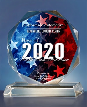 2020 Best of South San Francisco Award - Taylormade Automotive Inc.